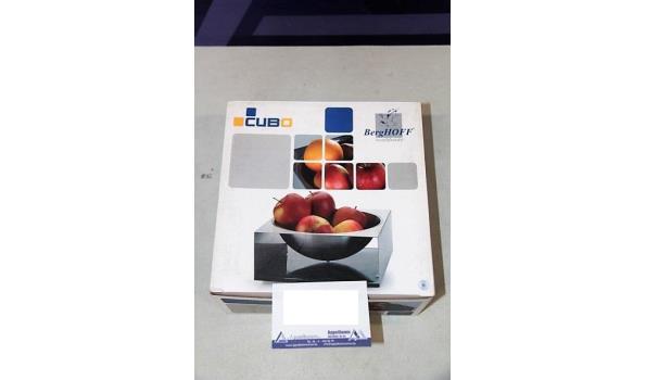 Nieuwe design fruitschaal BERGHOFF, type Cubo